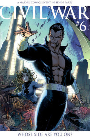 CIVIL WAR #6 FACSIMILE EDITION MICHAEL TURNER FOIL VARIANT