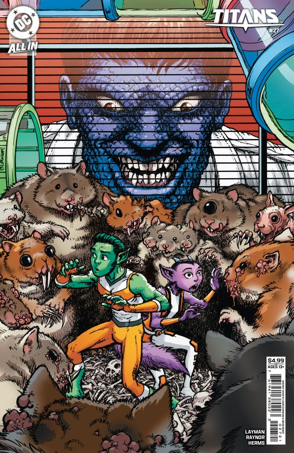 TITANS #27 (2025) CVR B CHRIS BURNHAM CARD STOCK VAR