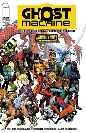 GHOST MACHINE THE OFFICIAL GUIDEBOOK #3 (OF 5) CVR A GARY FRANK & BRAD ANDERSON WRAPAROUND