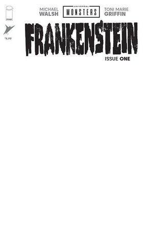 UNIVERSAL MONSTERS FRANKENSTEIN #1 (OF 4) CVR H BLANK SKETCH VAR
