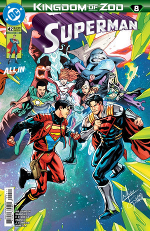 SUPERMAN #42 (2026) CVR A LUCAS MEYER CONNECTING (KINGDOM OF ZOD)