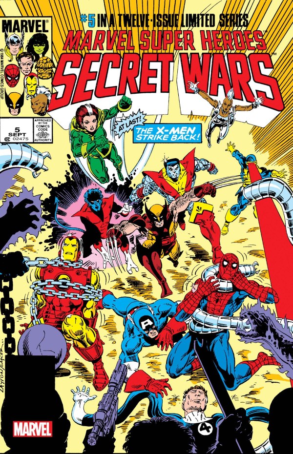 MARVEL SUPER HEROES SECRET WARS #5 FACSIMILE EDITION ***FOIL VARIANT