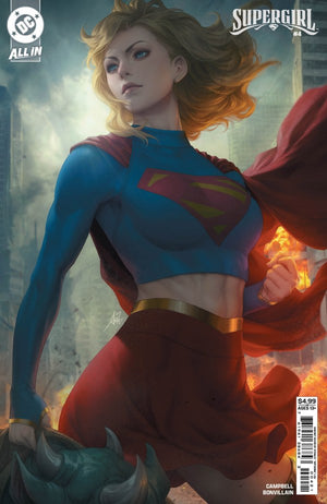 SUPERGIRL #4 (2025) CVR B STANLEY ARTGERM LAU CARD STOCK VAR