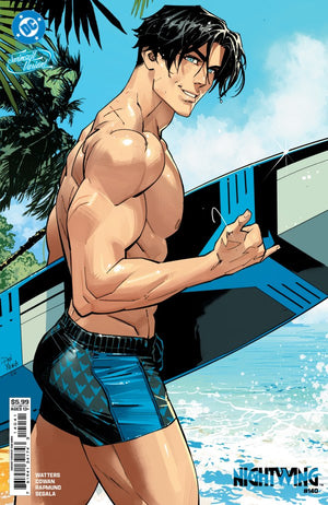 NIGHTWING #140 (2026) CVR D DAN MORA SWIMSUIT CARD STOCK VAR