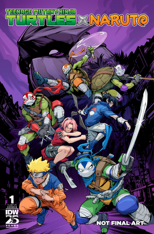 Teenage Mutant Ninja Turtles x Naruto #1 Variant B (Prasetya)