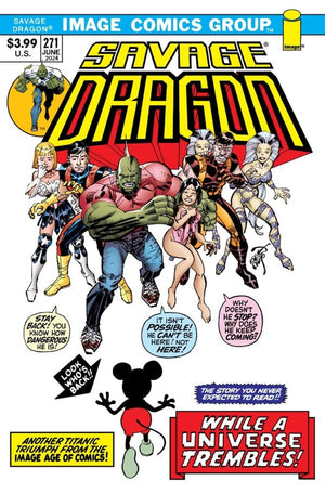 SAVAGE DRAGON #271 CVR B ERIK LARSEN 70S TRADE DRESS VAR (MR)
