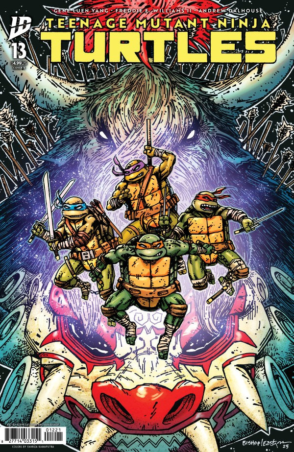 Teenage Mutant Ninja Turtles #13 (2025) Variant B (Eastman & Bishop)