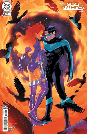 NEW TITANS #33 (2026) CVR B STEPHEN BYRNE CARD STOCK VAR
