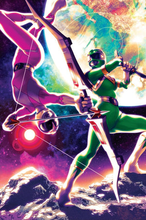 MIGHTY MORPHIN POWER RANGERS THE RETURN #4 (OF 4) CVR A MONT