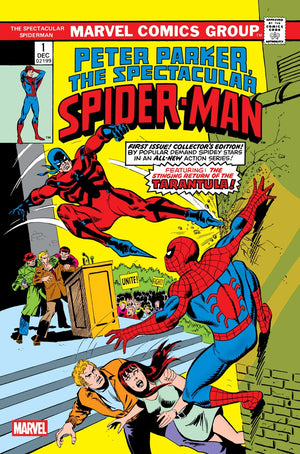 PETER PARKER  THE SPECTACULAR SPIDER-MAN #1 FACSIMILE EDITION