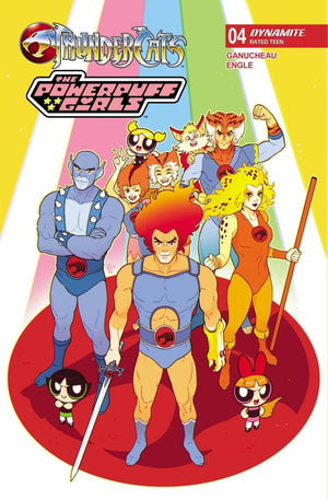 THUNDERCATS POWERPUFF GIRLS #4 CVR A PAULINA GANUCHEAU VAR