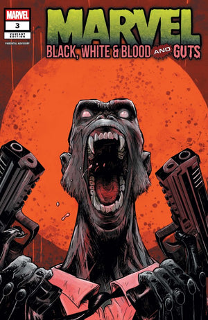 MARVEL: BLACK  WHITE & BLOOD AND GUTS #3 ADAM POLLINA VARIANT