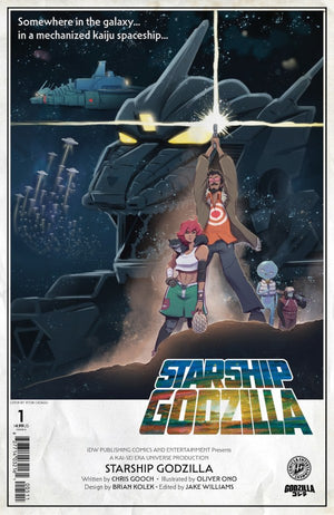 Starship Godzilla [Kai-Sei Era] #1 Variant C (Cafaggi Movie Homage Cover)