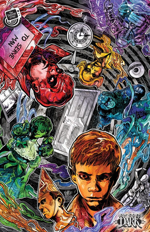 The Twilight Zone #11 (2026) Variant C (Riccardi IDW Goes Dark Variant)