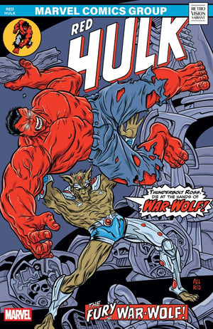 RED HULK #6 MIKE ALLRED RETROVISION VARIANT [DOOM]