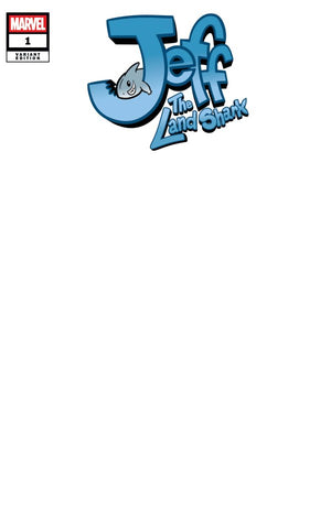JEFF THE LAND SHARK #1 BLANK COVER VARIANT