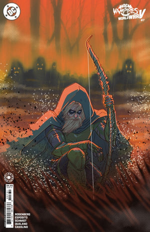 DC VS VAMPIRES WORLD WAR V #7 (OF 12) CVR C MARGUERITE SAUVAGE CARD STOCK VAR