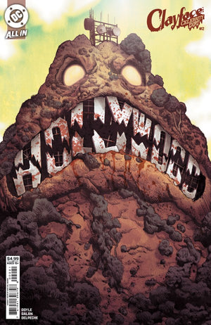 CLAYFACE: CELEBRITY DIRT #2 (OF 6) CVR B MIKE DEL MUNDO CARD STOCK VAR