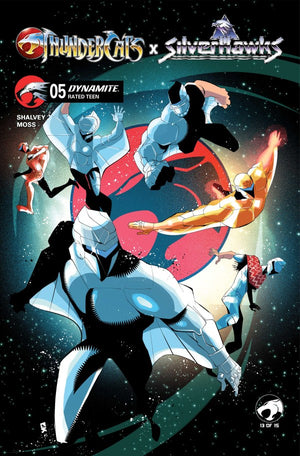 THUNDERCATS X SILVERHAWKS #5 CVR D GEORGE KAMBADAIS VAR