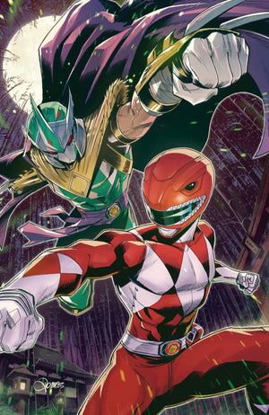 Mighty Morphin Power Rangers/Teenage Mutant Ninja Turtles III #2 D Variant (Full Art  Foil, Zonno)