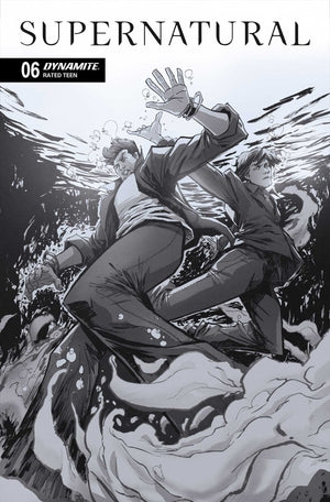 SUPERNATURAL #6 CVR F INC 1:10 DAVID COUSENS LINE ART VAR