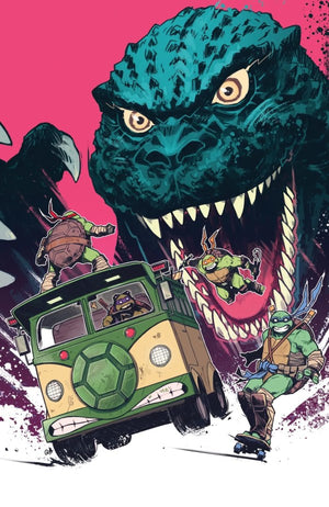 Teenage Mutant Ninja Turtles x Godzilla #3 Variant RI (25) (Wijngaard Full Art)