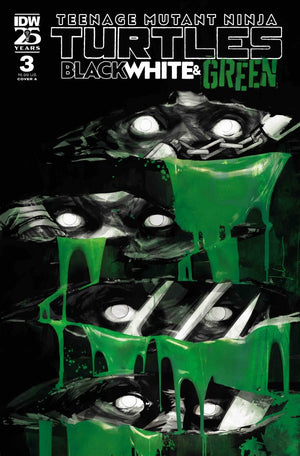 Teenage Mutant Ninja Turtles: Black  White, and Green #3 Cover A (Jock)