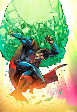 SUPERMAN UNLIMITED #6 CVR E DENYS COWAN CARD STOCK VAR