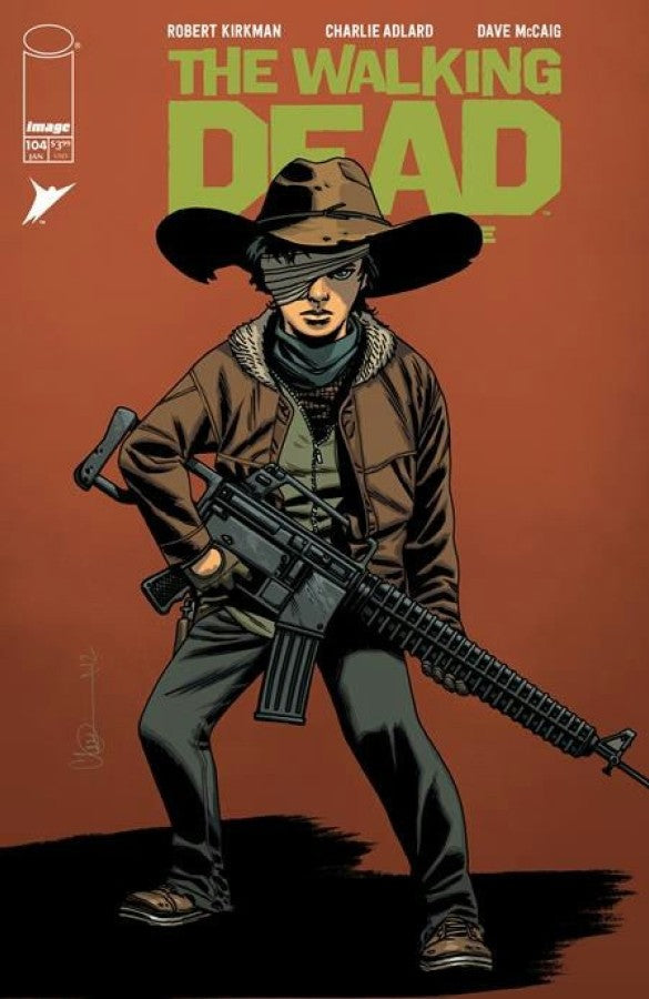 WALKING DEAD DELUXE #104 CVR B CHARLIE ADLARD & DAVE MCCAIG VAR (MR)