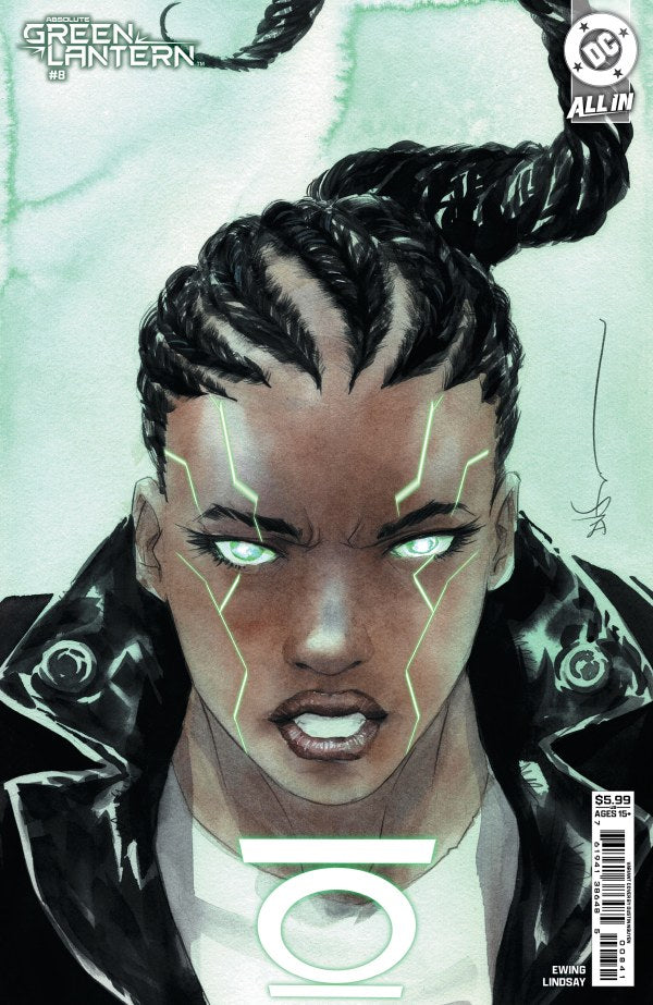 ABSOLUTE GREEN LANTERN #8 CVR D DUSTIN NGUYEN CARD STOCK VAR