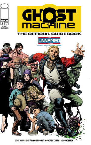 GHOST MACHINE THE OFFICIAL GUIDEBOOK #2 (OF 5) CVR A GARY FRANK & BRAD ANDERSON WRAPAROUND