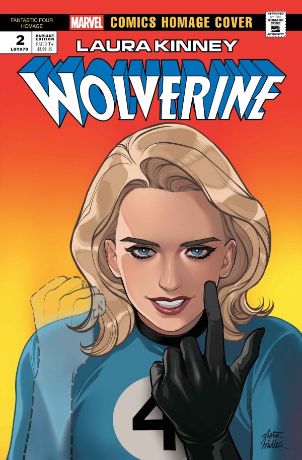 LAURA KINNEY: WOLVERINE #2 (2025) ROMY JONES FANTASTIC FOUR HOMAGE VARIANT