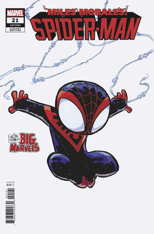 MILES MORALES: SPIDER-MAN #21 (2024) SKOTTIE YOUNG'S BIG MARVEL VARIANT [BH]