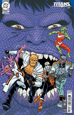 TITANS #27 (2025) CVR C MICHAEL ALLRED CARD STOCK VAR