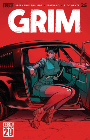 Grim #25 B Variant (Dressed  Rivas)