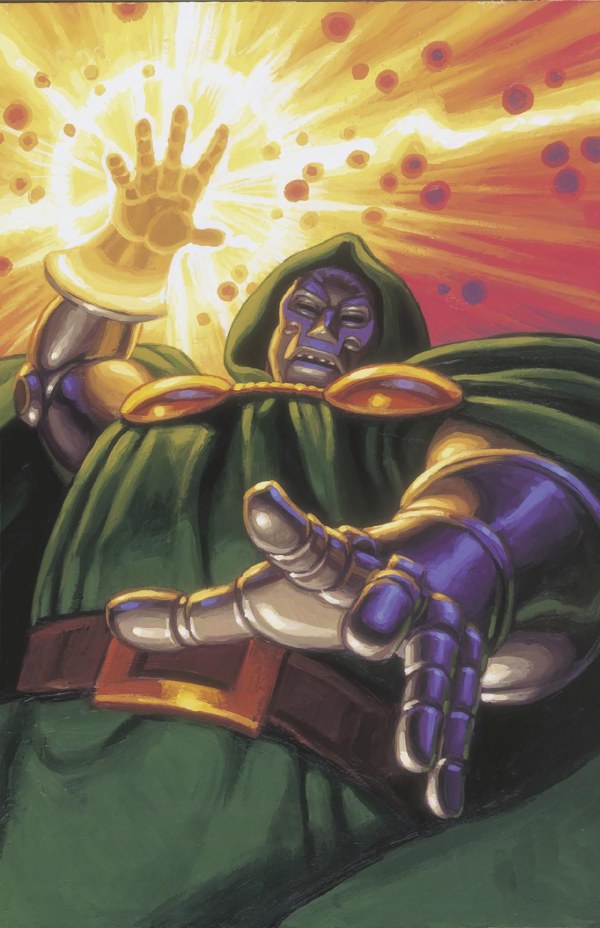 DOOM #1 GREG AND TIM HILDEBRANDT DOCTOR DOOM MARVEL MASTERPIECES III VIRGIN VARIANT 1:50 RI