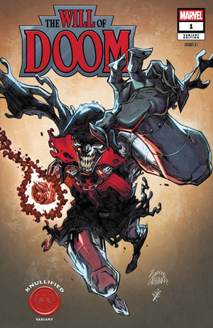 THE WILL OF DOOM #1 RYAN STEGMAN KNULLIFIED VARIANT