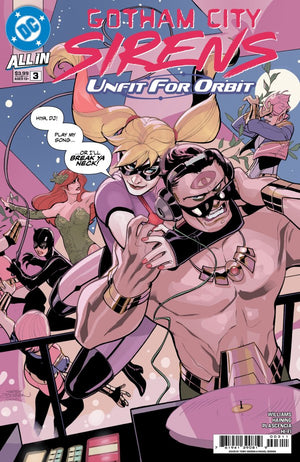 GOTHAM CITY SIRENS UNFIT FOR ORBIT #3 (OF 5) CVR A TERRY DODSON & RACHEL DODSON