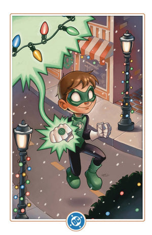  GREEN LANTERN #18 (2024) CVR D CHRISSIE ZULLOE DC WINTER WONDERLAND CARD STOCK VAR 