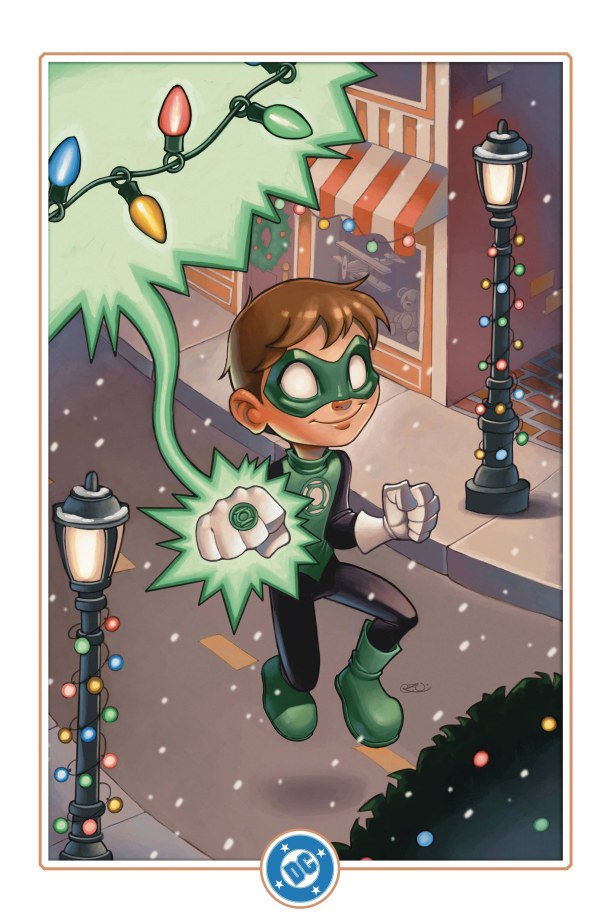 GREEN LANTERN #18 (2024) CVR D CHRISSIE ZULLOE DC WINTER WONDERLAND CARD STOCK VAR