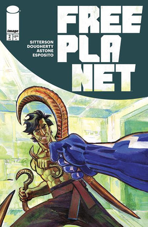 FREE PLANET #2 CVR A JED DOUGHERTY