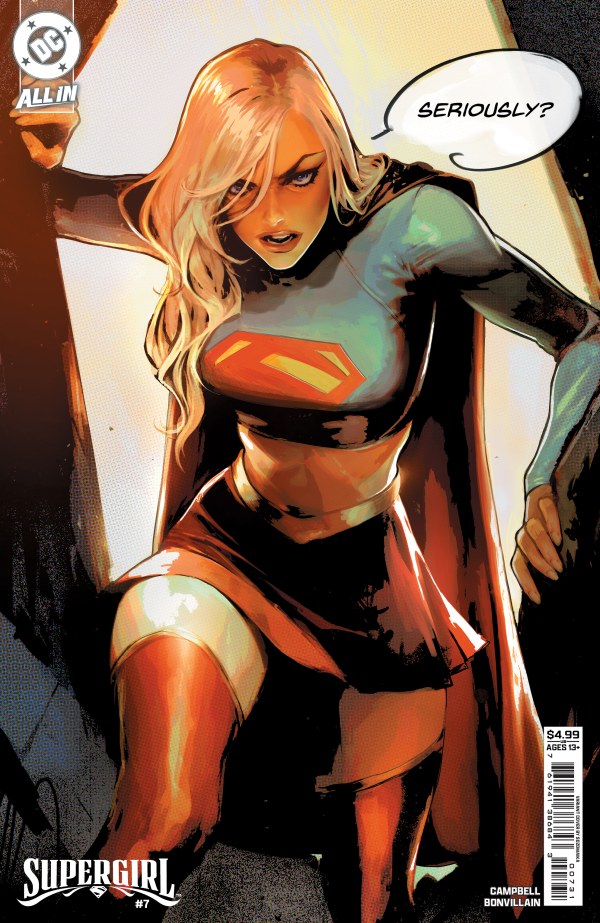 SUPERGIRL #7 (2025) CVR B SOZOMAIKA CARD STOCK VAR
