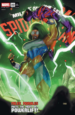 MILES MORALES: SPIDER-MAN #33 (2025) TAURIN CLARKE VARIANT