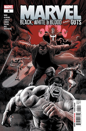 MARVEL: BLACK  WHITE & BLOOD AND GUTS #4