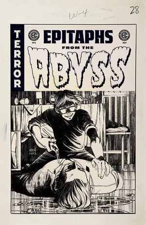 EC EPITAPHS FROM THE ABYSS #5 (OF 12) CVR D INC 1:20 NAOMI FRANQ B&W ARTIST EDITION VAR