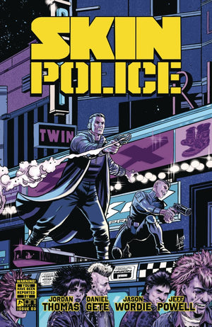  SKIN POLICE #3 (OF 4) CVR B ANDY BELANGER VAR (MR) 