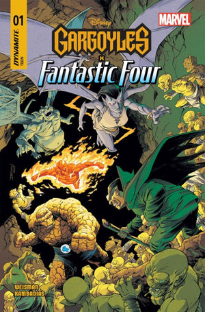GARGOYLES X FANTASTIC FOUR #1 CVR B DECLAN SHALVEY VAR
