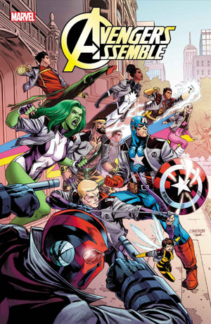 AVENGERS ASSEMBLE #1 (2024) CORY SMITH AVENGERS JACKET VARIANT