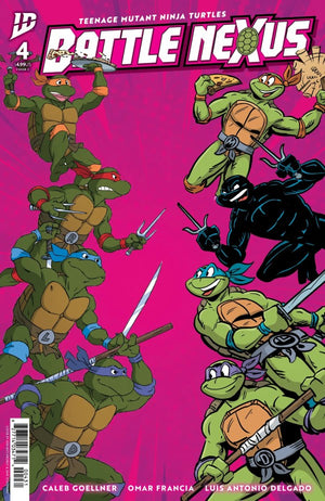 Teenage Mutant Ninja Turtles: Battle Nexus #4 Variant C (Mitchroney & Schoening)