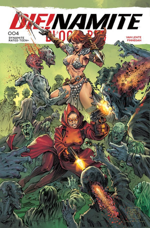 DIE!NAMITE: BLOOD RED #4 CVR B ROBERTO MELI VAR